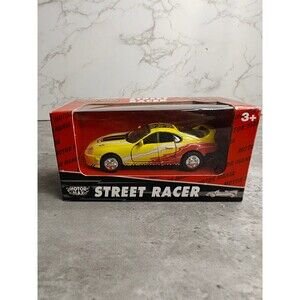 Motormax Diecast Toyota Supra Street Racer Import 1/43 Scale Sealed Tuner Rare